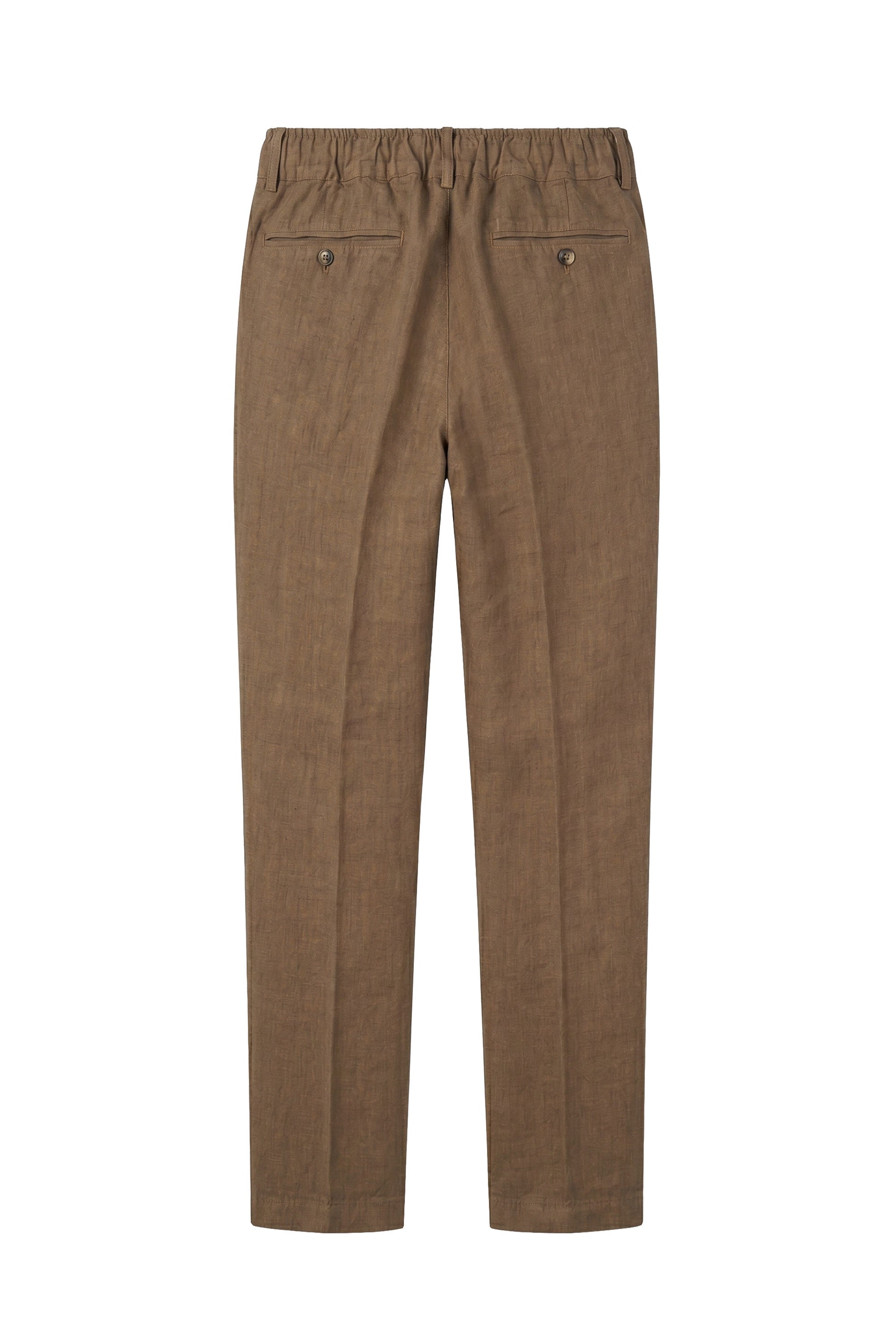 Pure linen drawstring trousers - MONTEZEMOLO