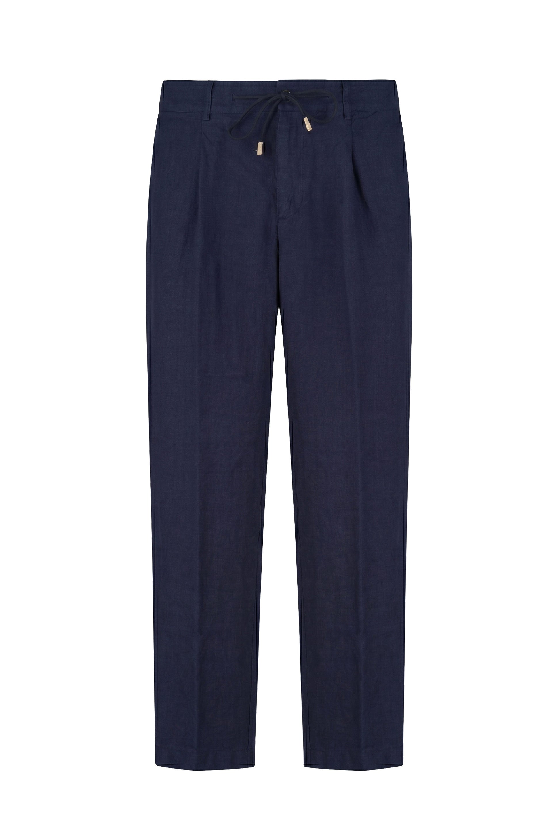 Pure linen drawstring trousers - MONTEZEMOLO