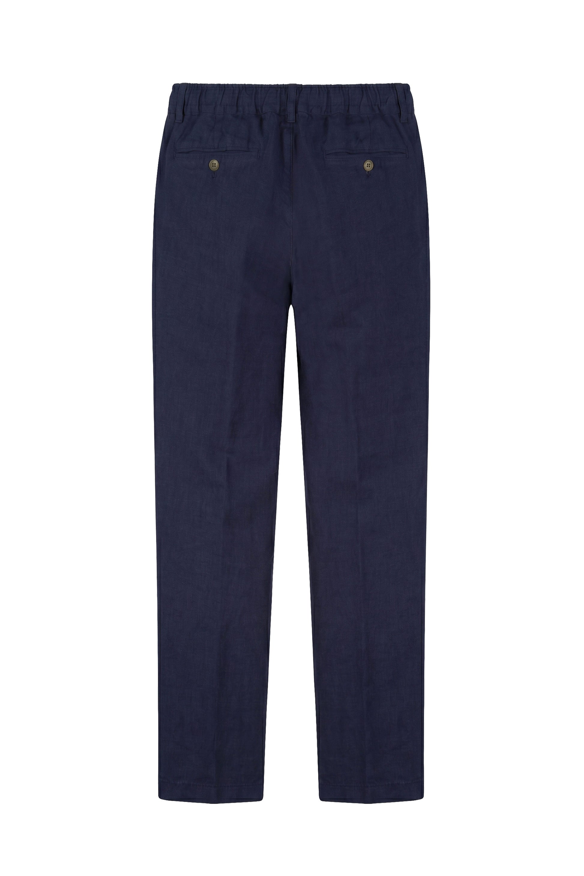 Pure linen drawstring trousers - MONTEZEMOLO