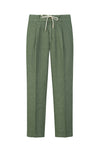 Pure linen drawstring trousers - MONTEZEMOLO