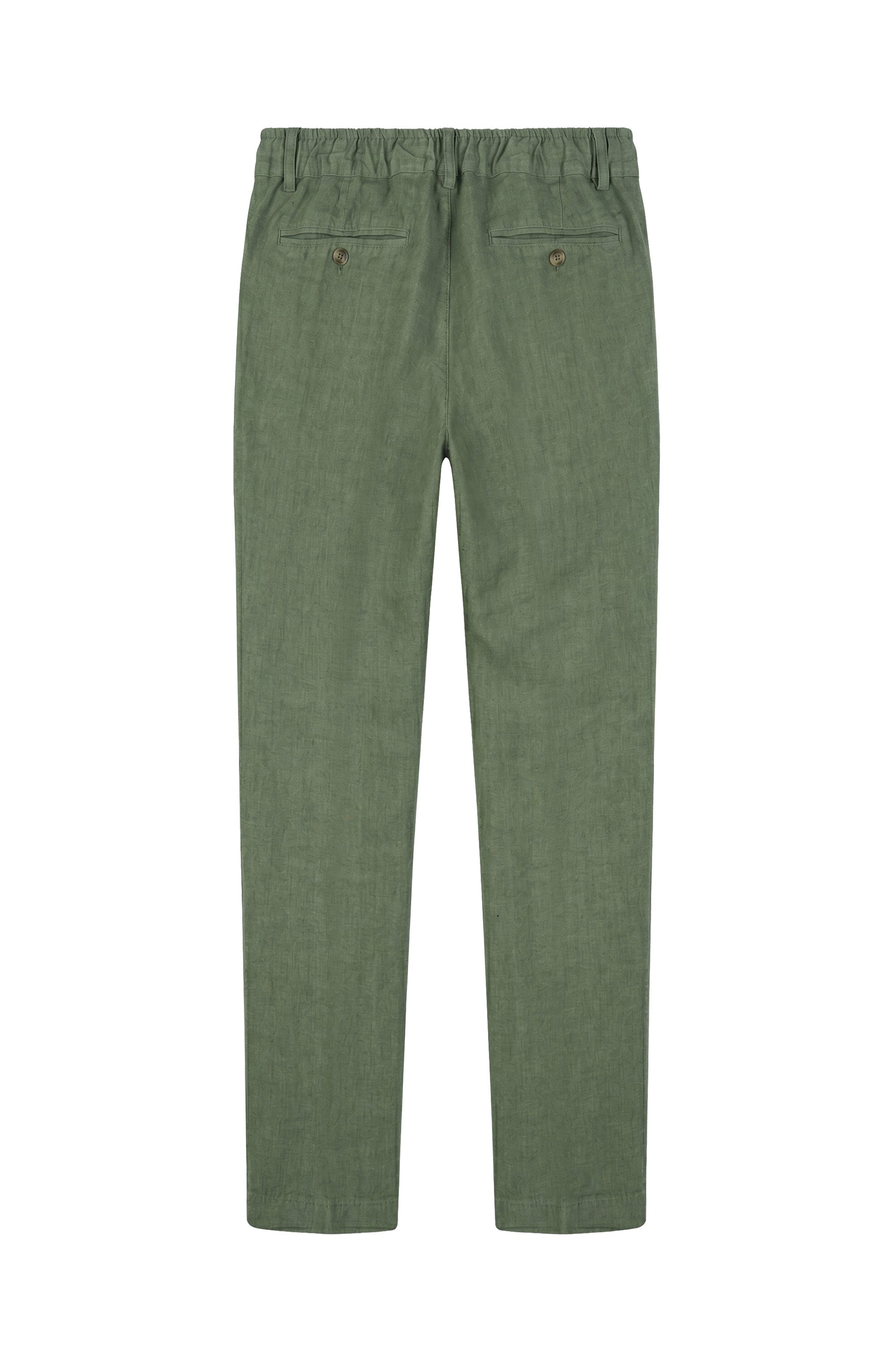 Pure linen drawstring trousers - MONTEZEMOLO