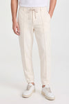 ACTIVE pleated drawstring joggers - MONTEZEMOLO