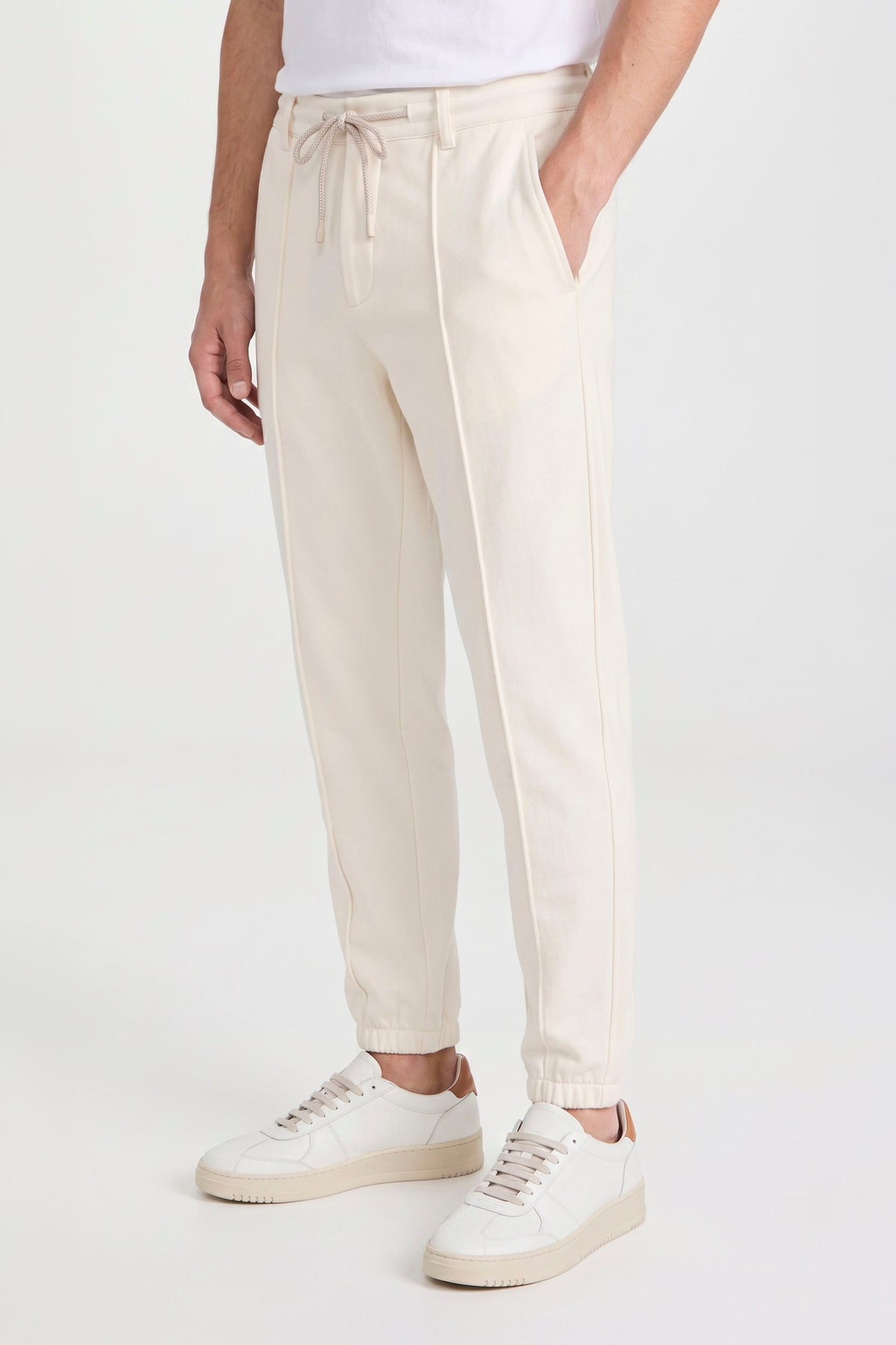ACTIVE pleated drawstring joggers - MONTEZEMOLO