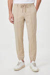 ACTIVE pleated drawstring joggers - MONTEZEMOLO