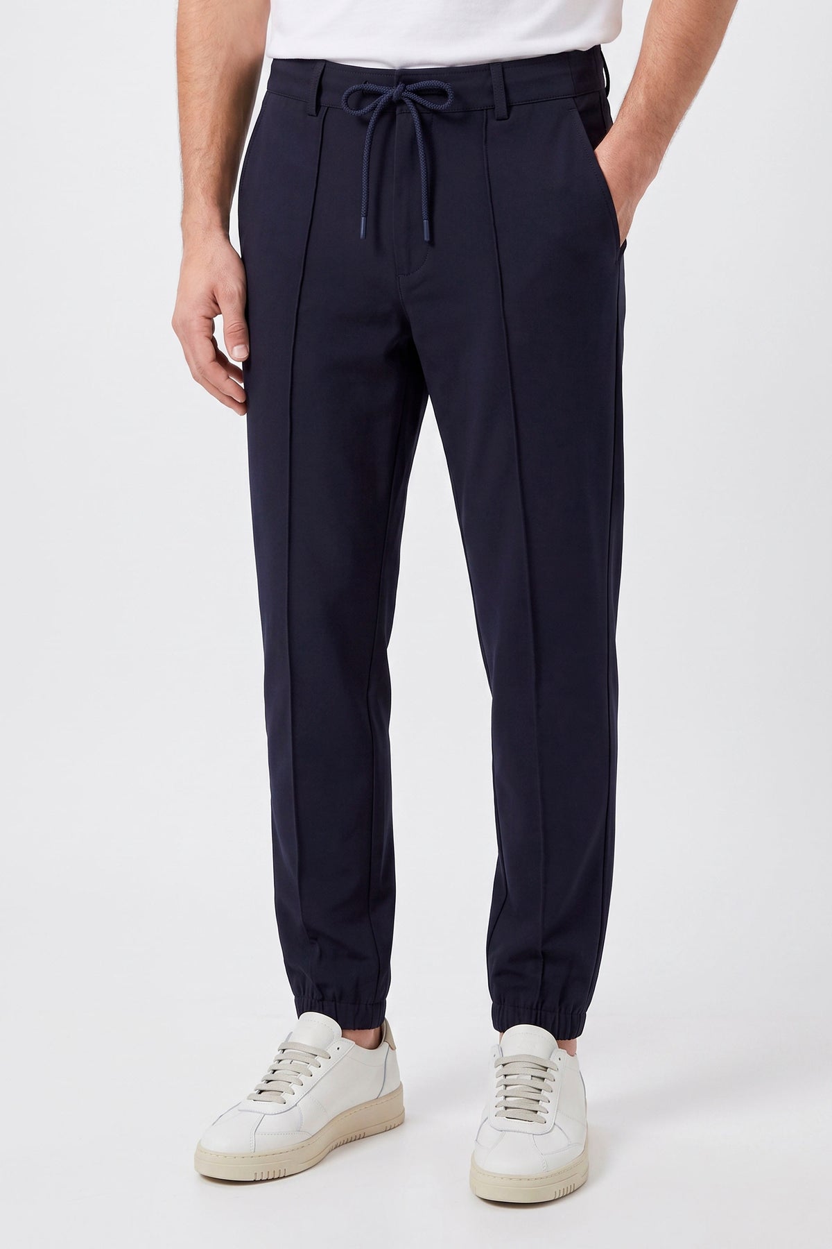 ACTIVE pleated drawstring joggers - MONTEZEMOLO