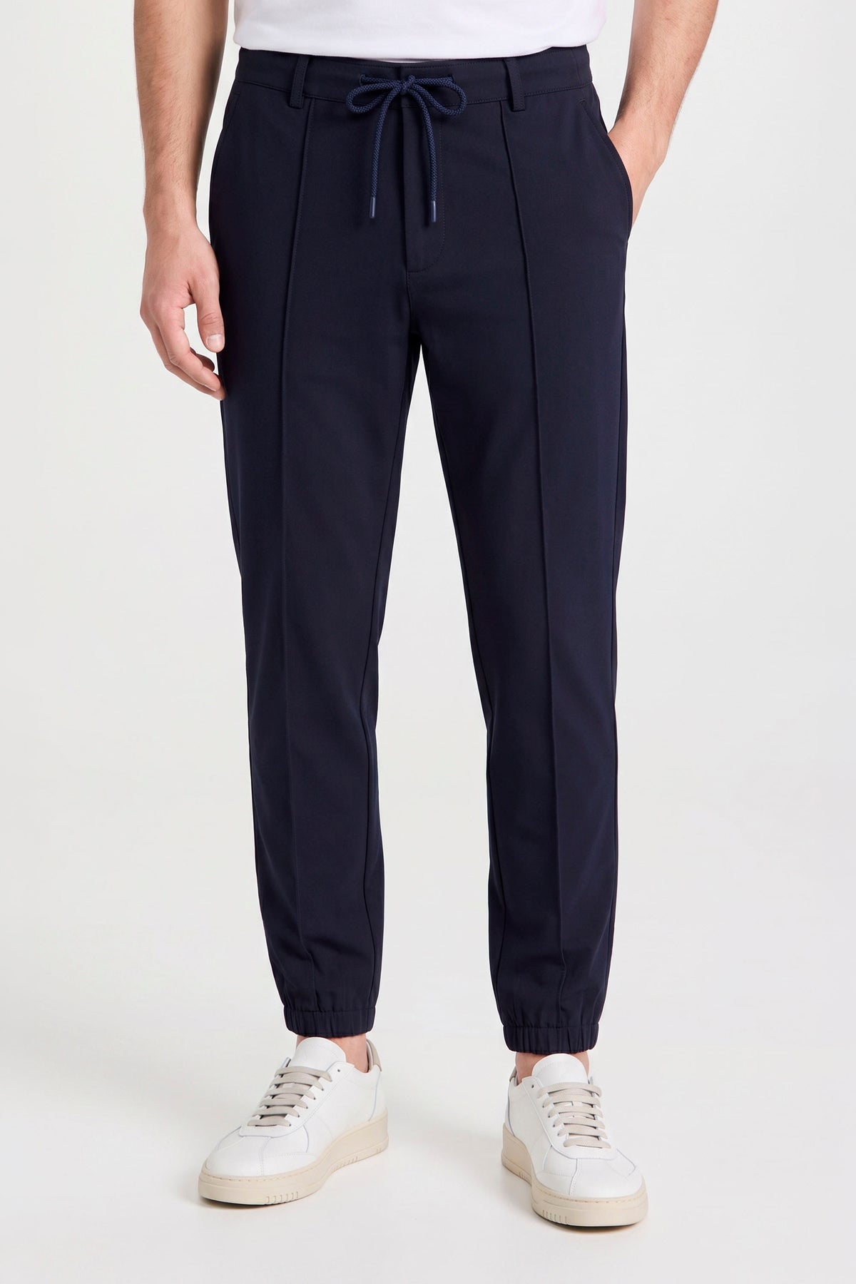 ACTIVE pleated drawstring joggers - MONTEZEMOLO