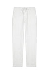 Linen and cotton trousers with drawstring - MONTEZEMOLO