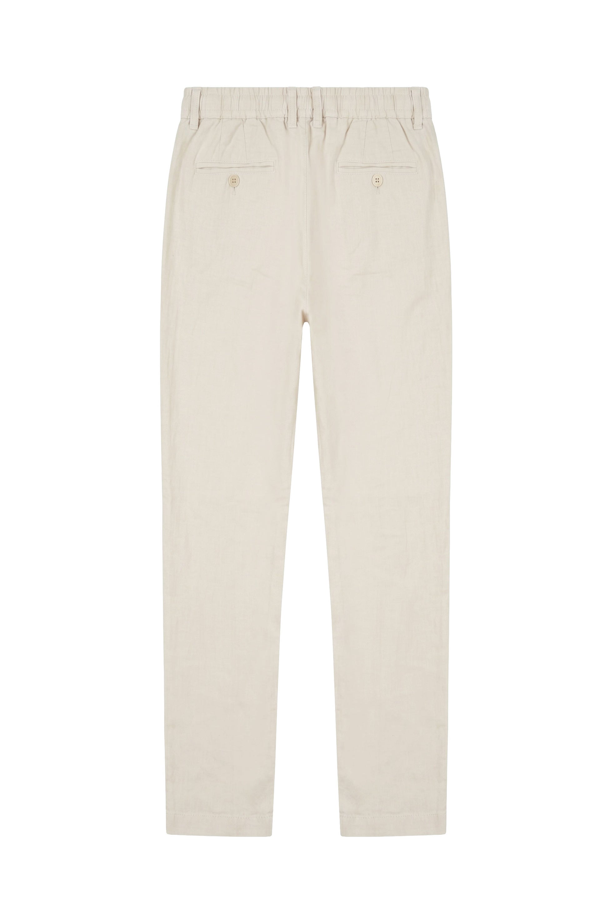 Linen and cotton trousers with drawstring - MONTEZEMOLO
