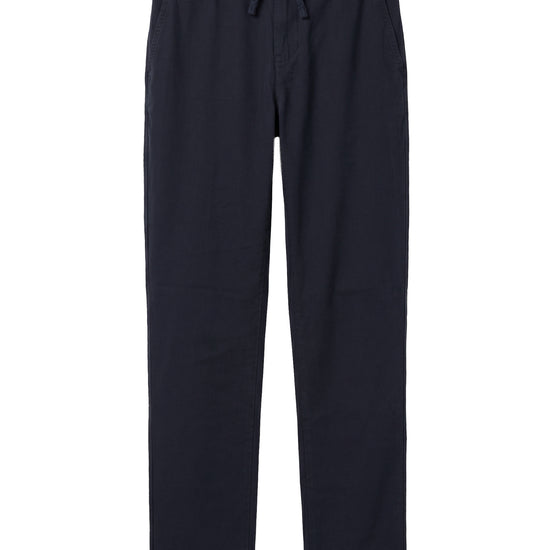 Linen and cotton trousers with drawstring - MONTEZEMOLO
