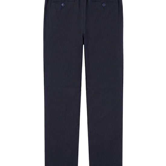 Linen and cotton trousers with drawstring - MONTEZEMOLO