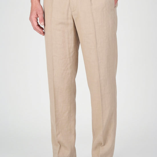 Denim-effect trousers with drawstring - MONTEZEMOLO