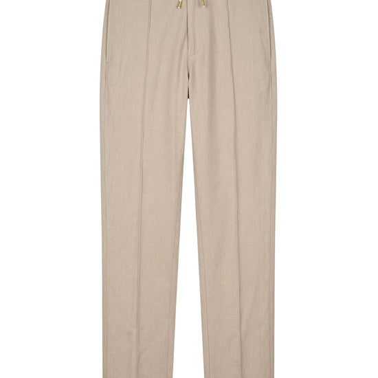 Denim-effect trousers with drawstring - MONTEZEMOLO