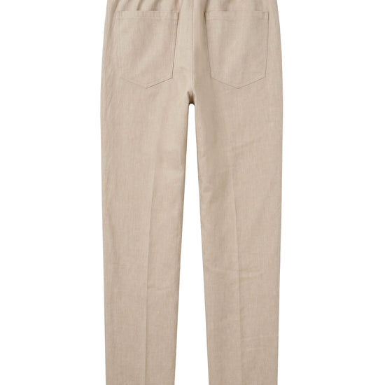 Denim-effect trousers with drawstring - MONTEZEMOLO