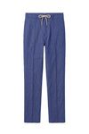 Denim-effect trousers with drawstring - MONTEZEMOLO