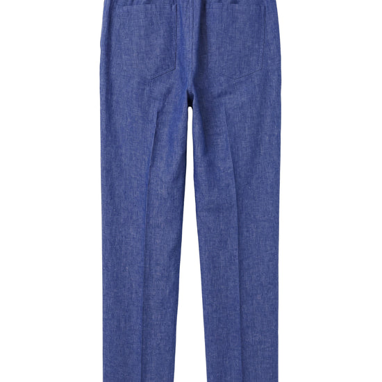Denim-effect trousers with drawstring - MONTEZEMOLO