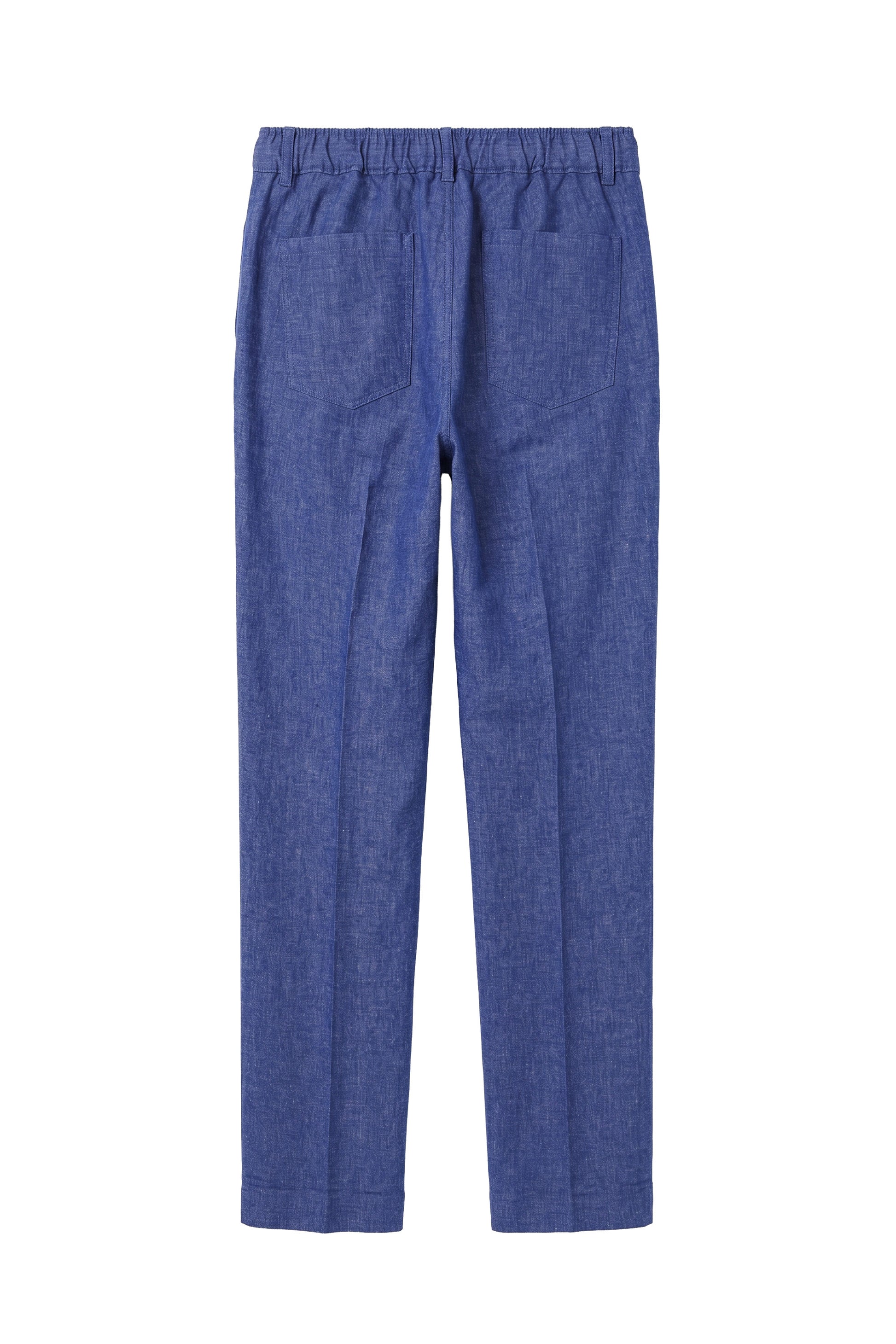 Denim-effect trousers with drawstring - MONTEZEMOLO