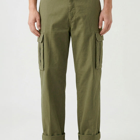 Cargo-style cotton trousers - MONTEZEMOLO