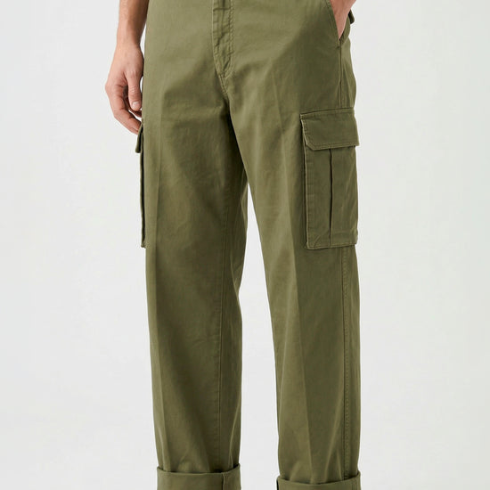 Cargo-style cotton trousers - MONTEZEMOLO
