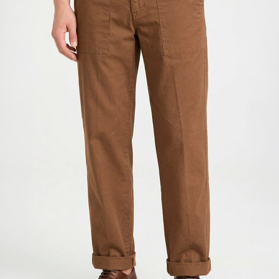 Fatigue-style cotton trousers - MONTEZEMOLO