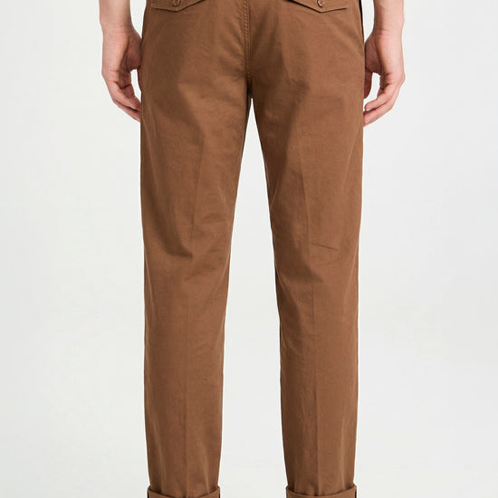 Fatigue-style cotton trousers - MONTEZEMOLO