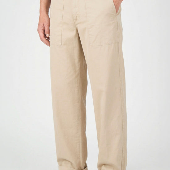 Fatigue-style cotton trousers - MONTEZEMOLO