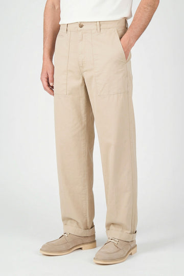 Fatigue-style cotton trousers - MONTEZEMOLO