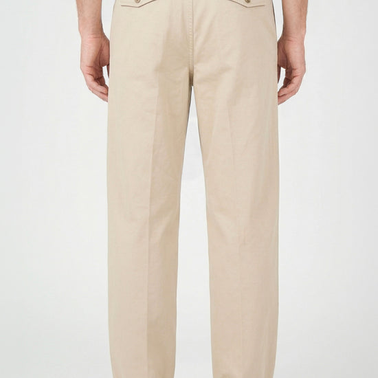 Fatigue-style cotton trousers - MONTEZEMOLO