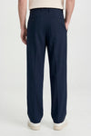 Wide fit double pleat stretch trousers - MONTEZEMOLO