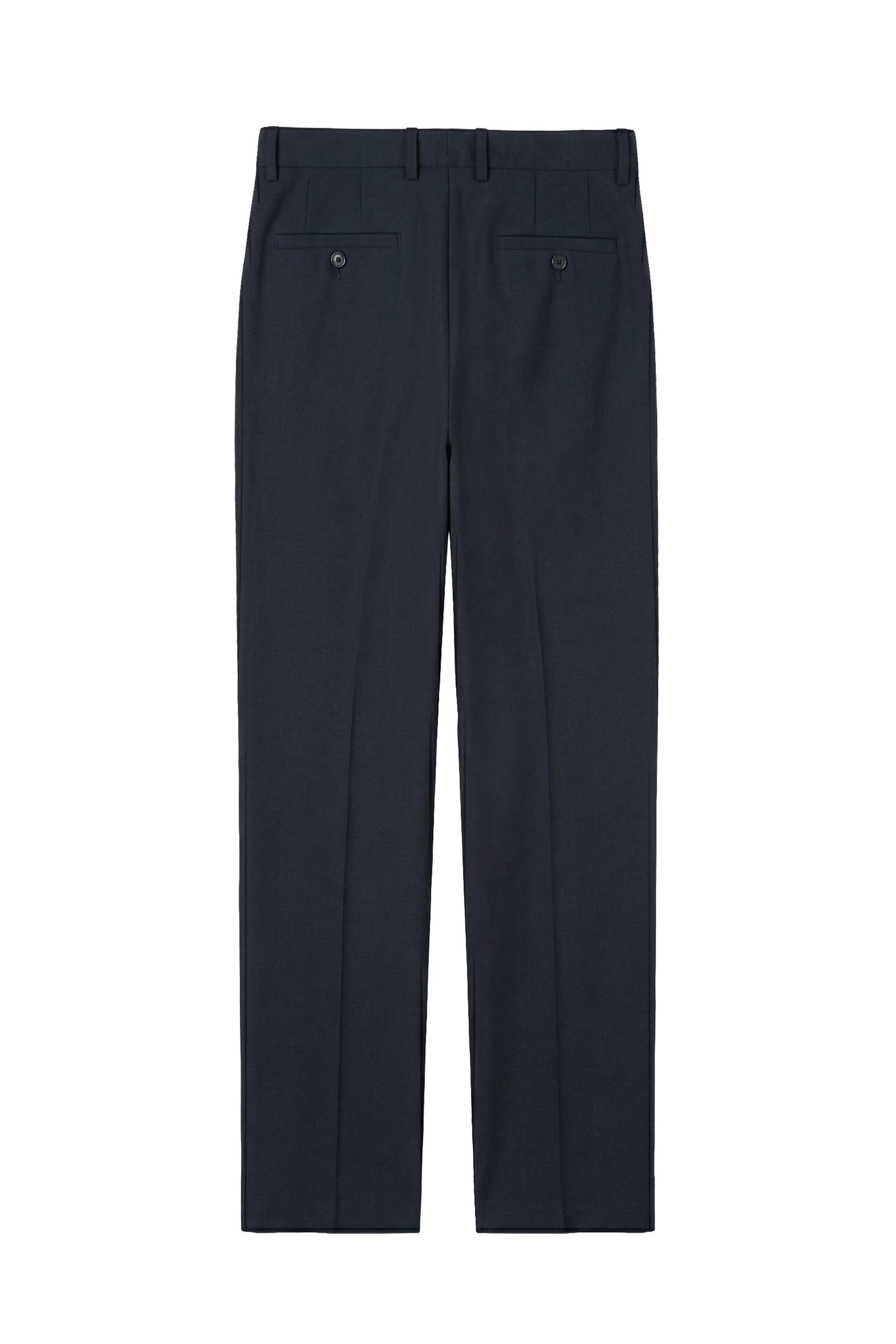 Wide fit double pleat stretch trousers - MONTEZEMOLO