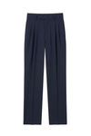 Wide fit double pleat stretch trousers - MONTEZEMOLO