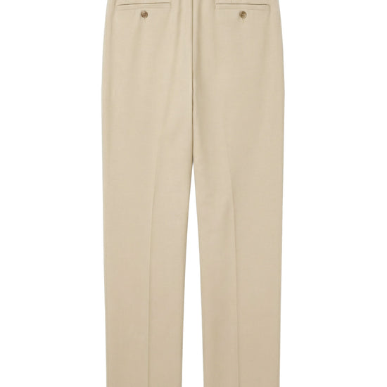 Wide fit double pleat stretch trousers - MONTEZEMOLO