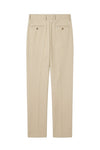 Wide fit double pleat stretch trousers - MONTEZEMOLO
