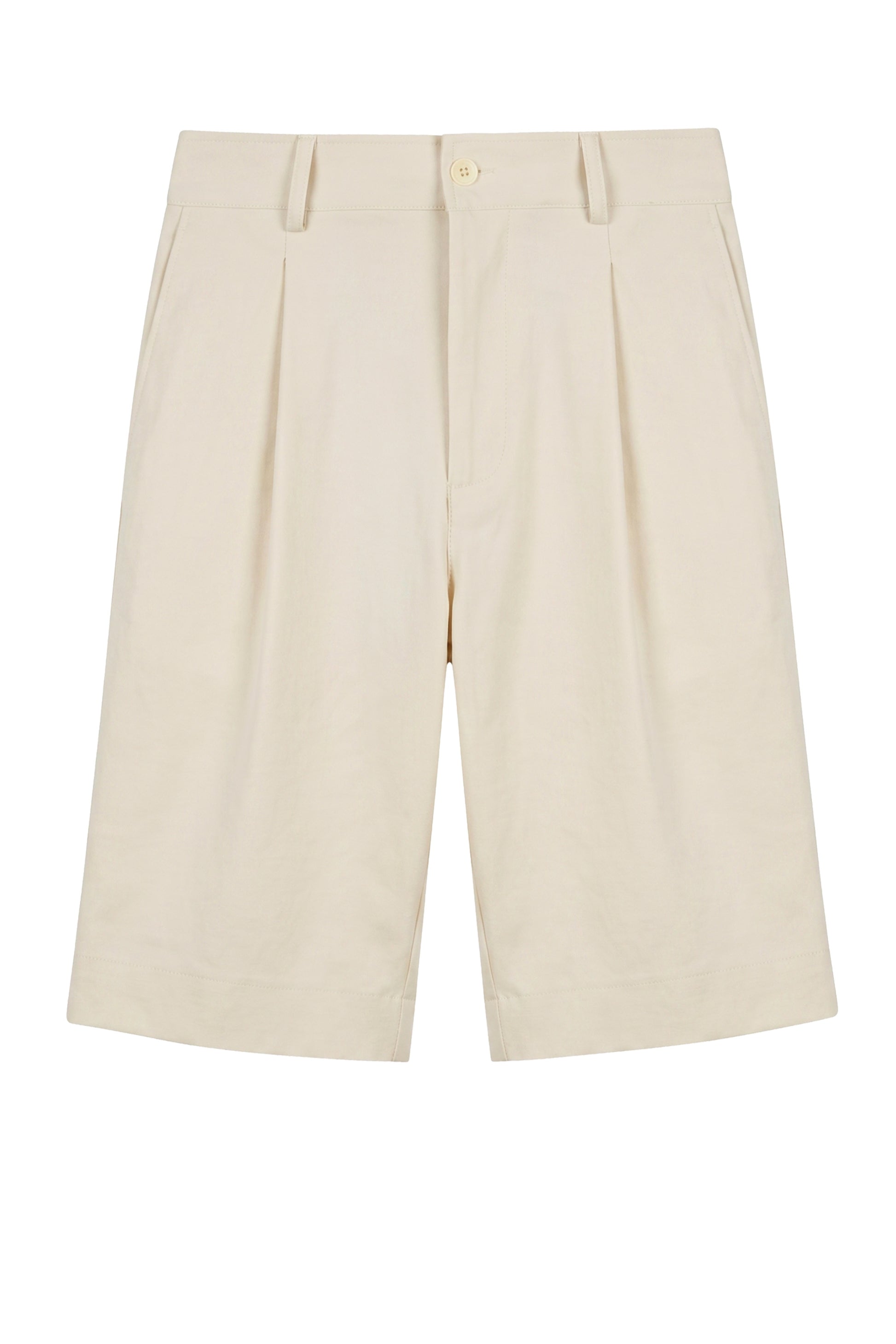 ZMART Single-Pleat Bermuda Shorts - MONTEZEMOLO