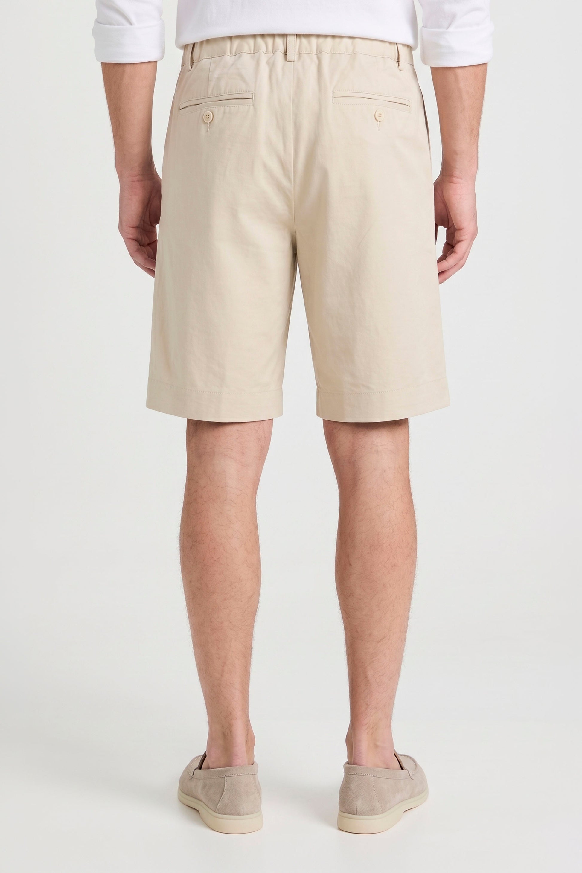 ZMART Single-Pleat Bermuda Shorts - MONTEZEMOLO