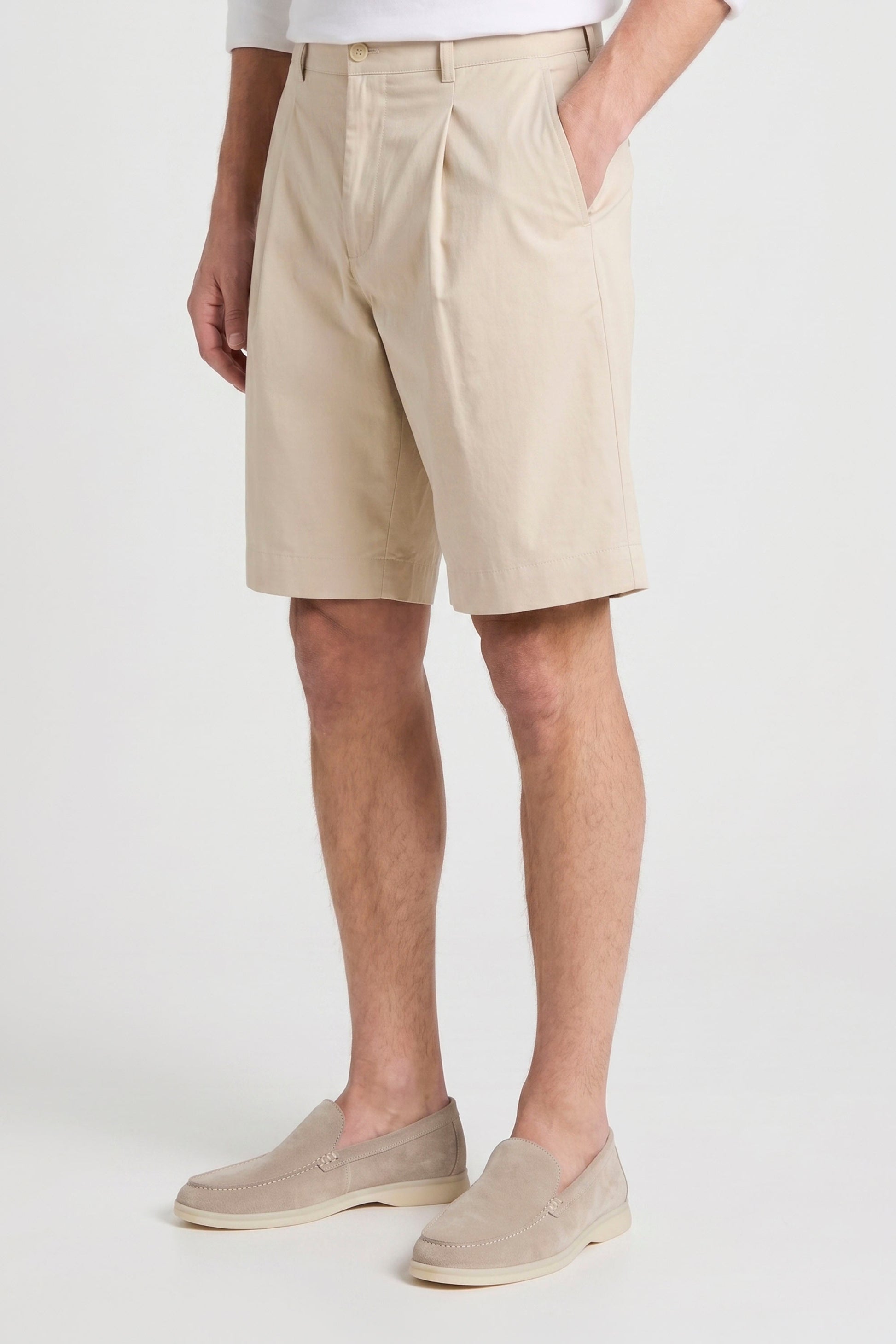 ZMART Single-Pleat Bermuda Shorts - MONTEZEMOLO