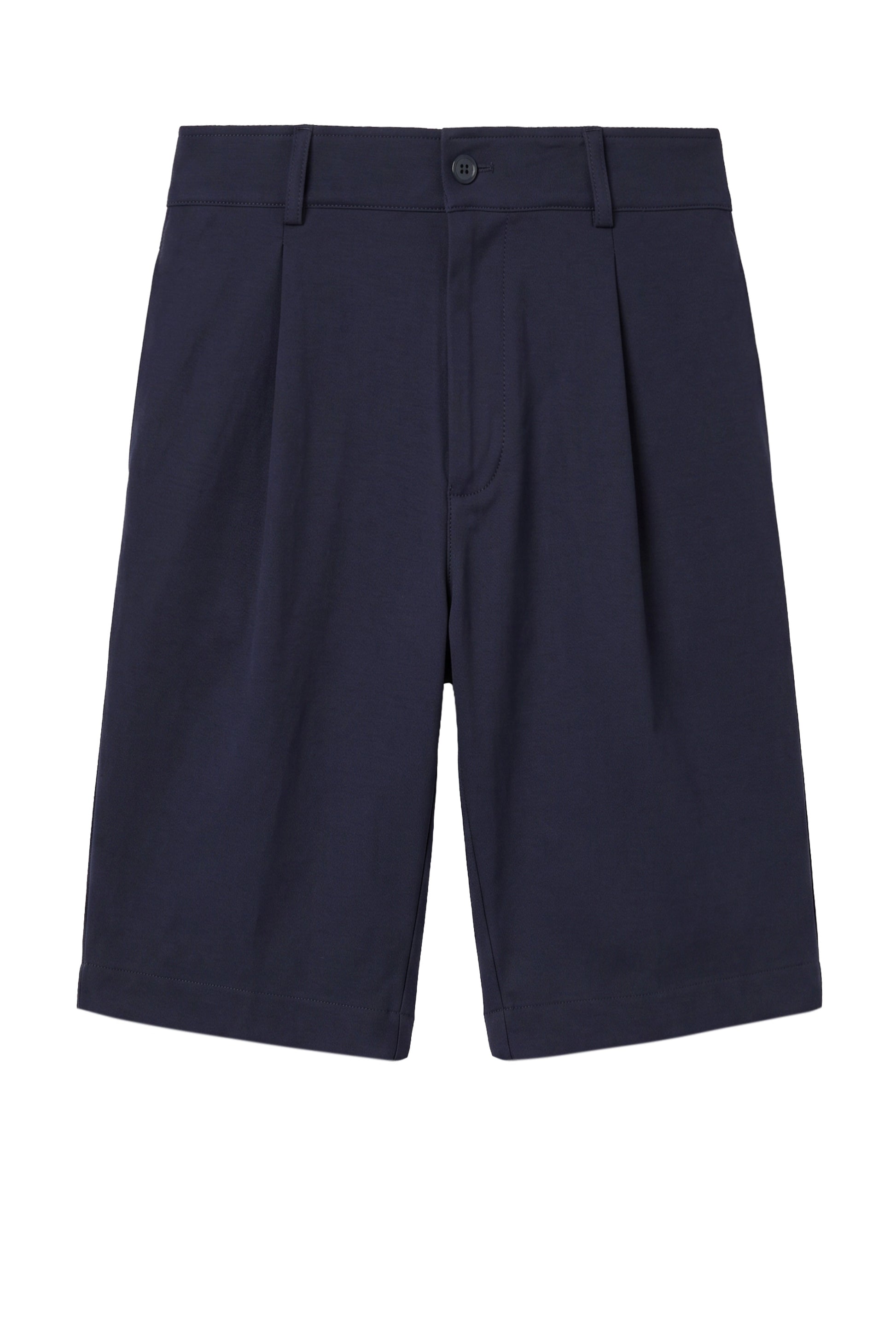 ZMART Single-Pleat Bermuda Shorts - MONTEZEMOLO