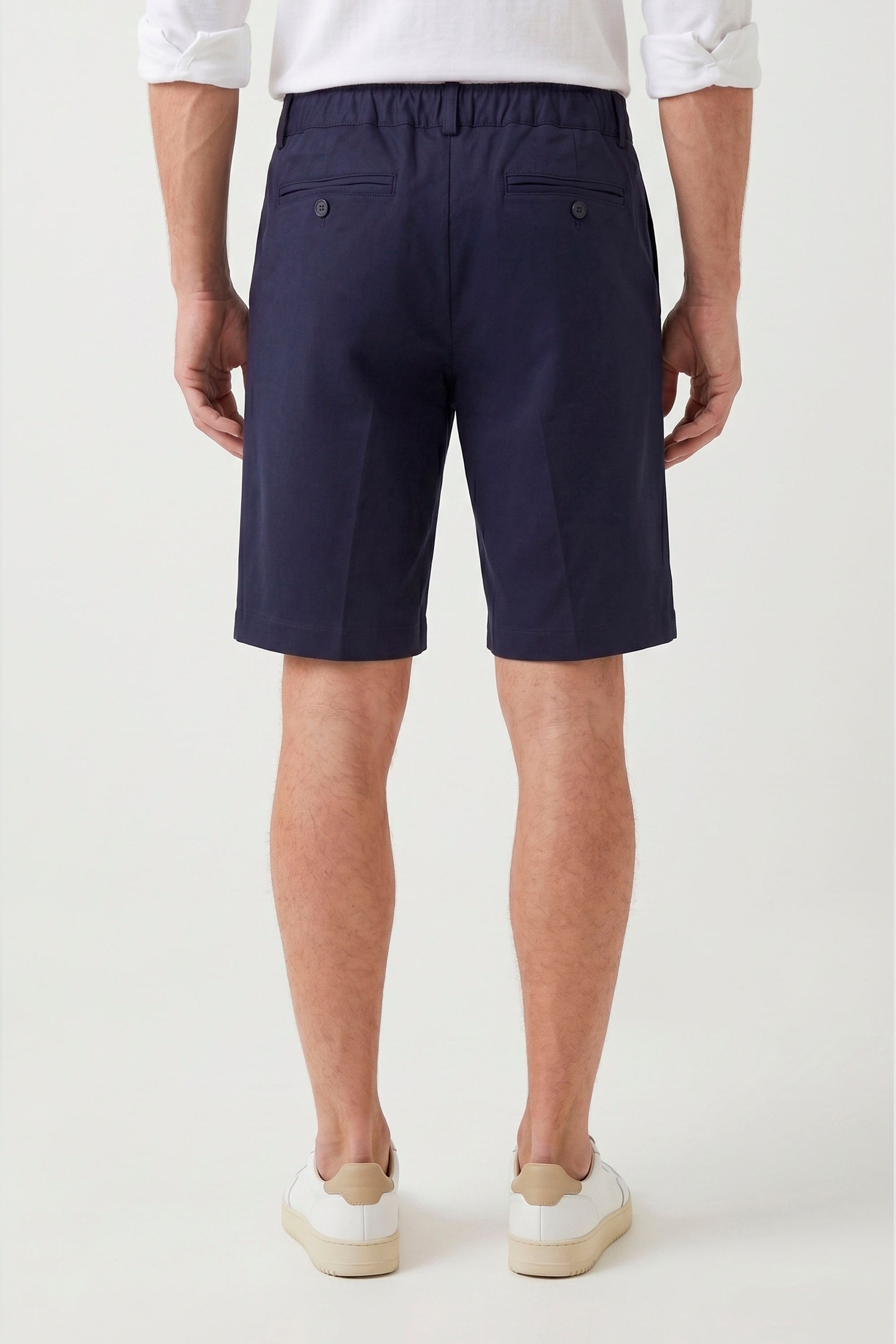 ZMART Single-Pleat Bermuda Shorts - MONTEZEMOLO