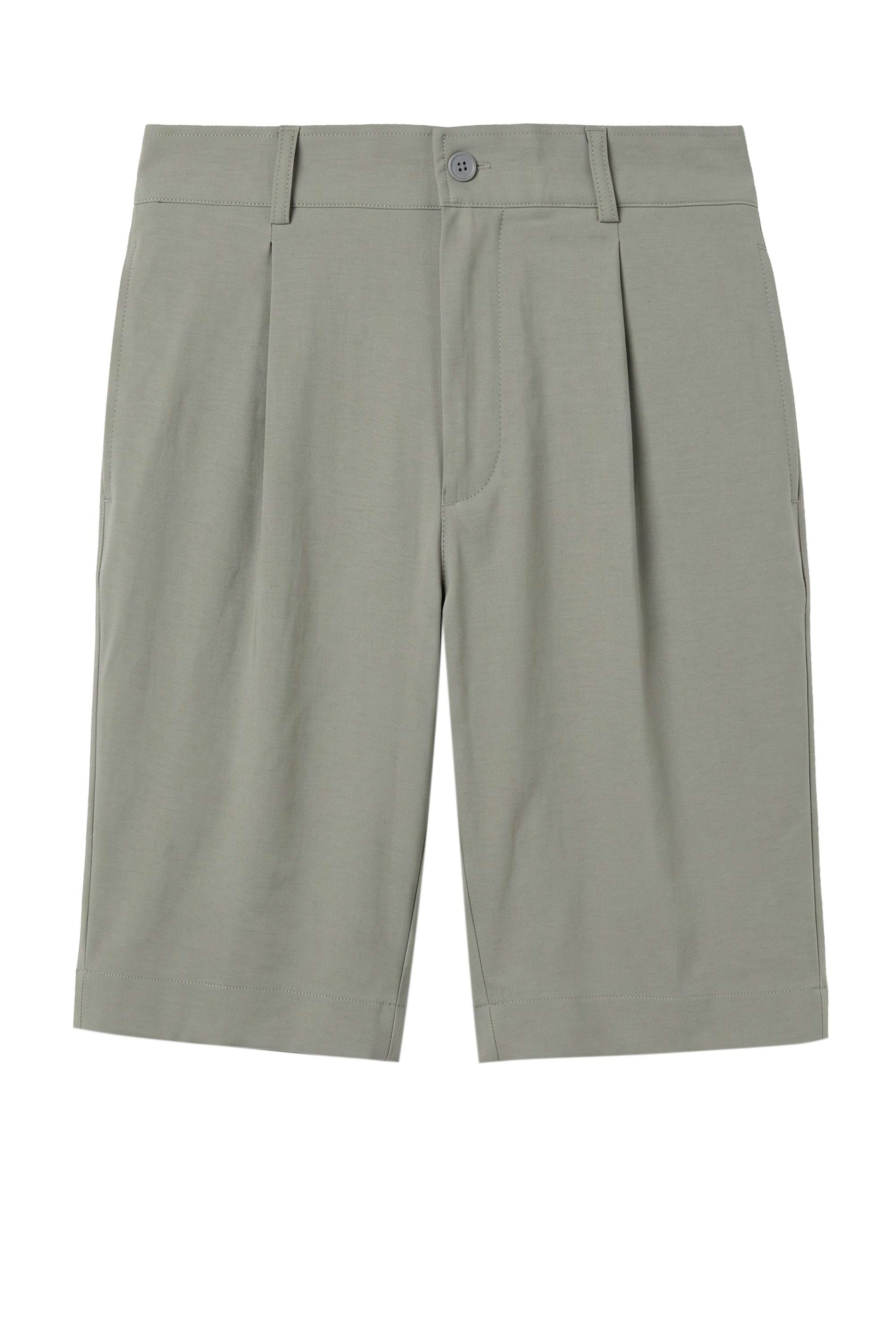 ZMART Single-Pleat Bermuda Shorts - MONTEZEMOLO