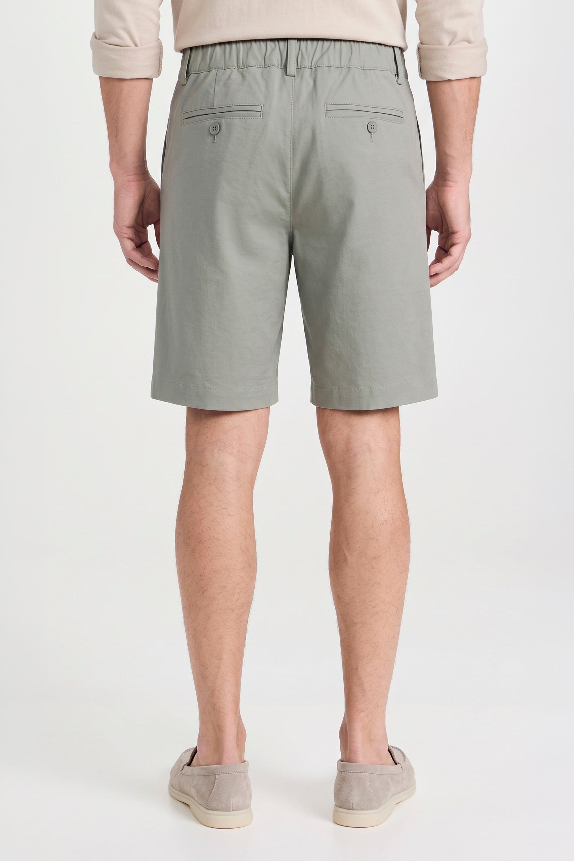 ZMART Single-Pleat Bermuda Shorts - MONTEZEMOLO