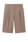 ZMART Single-Pleat Bermuda Shorts - MONTEZEMOLO