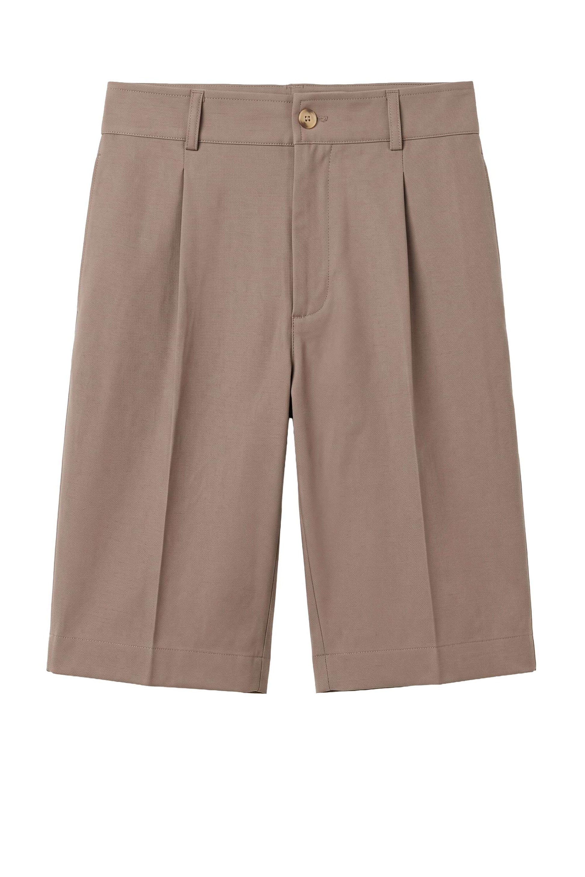ZMART Single-Pleat Bermuda Shorts - MONTEZEMOLO