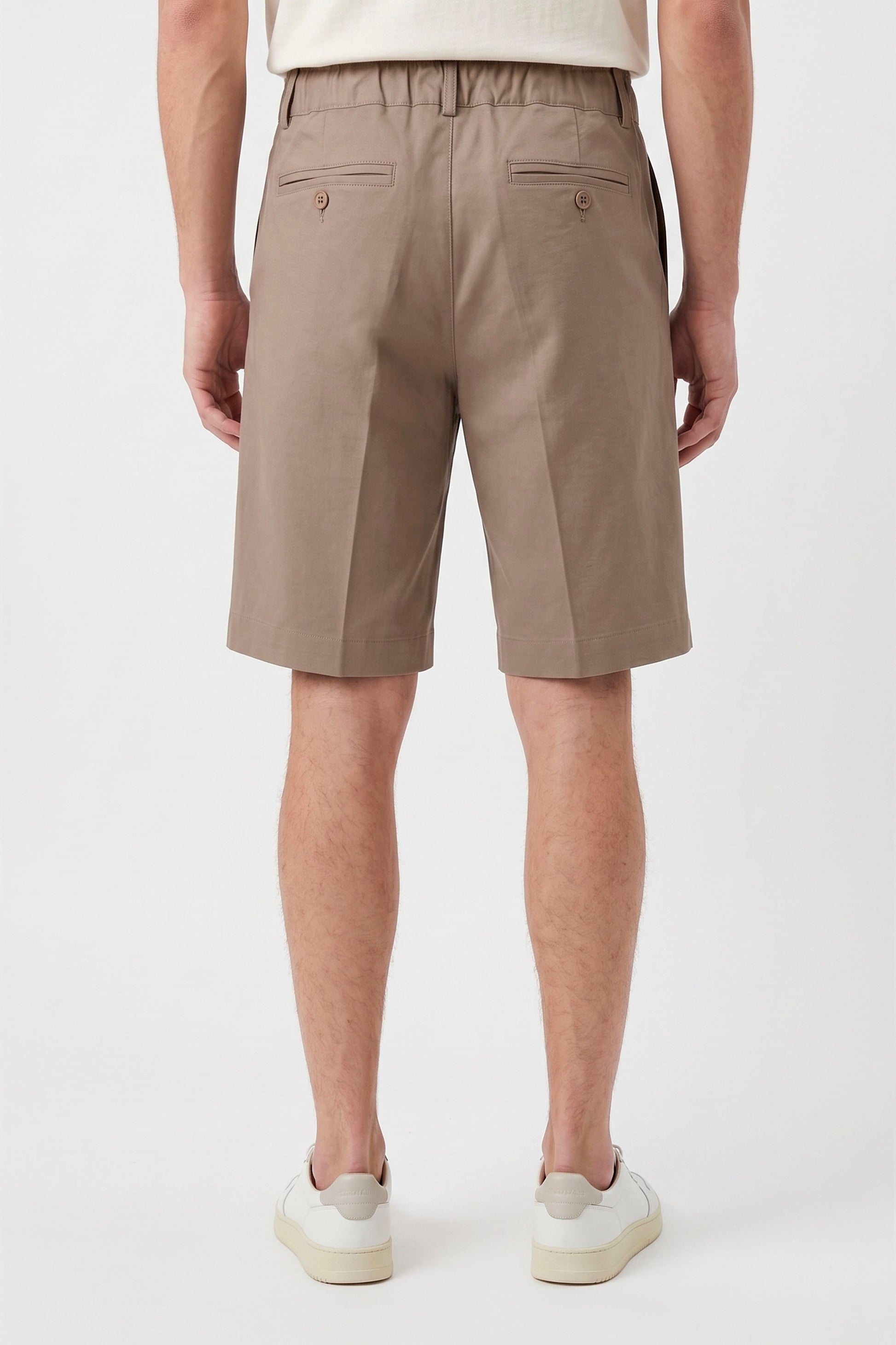 ZMART Single-Pleat Bermuda Shorts - MONTEZEMOLO