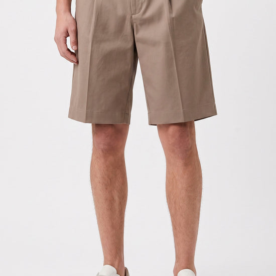 ZMART Single-Pleat Bermuda Shorts - MONTEZEMOLO
