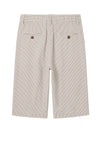 Fine-Stripe Stretch Cotton Seersucker Bermuda Short - MONTEZEMOLO