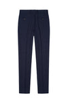 Pure linen double pleats wide-leg trousers - MONTEZEMOLO