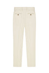 Two-pleat bull-denim stretch trousers - MONTEZEMOLO