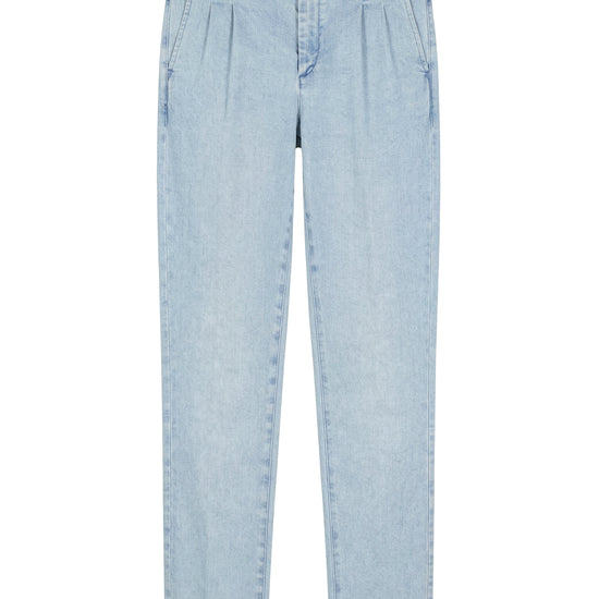 Double-pleated denim trousers - MONTEZEMOLO