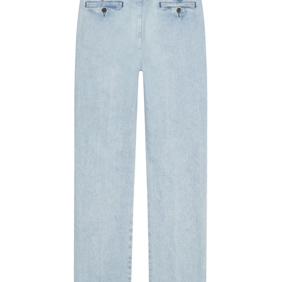 Double-pleated denim trousers - MONTEZEMOLO