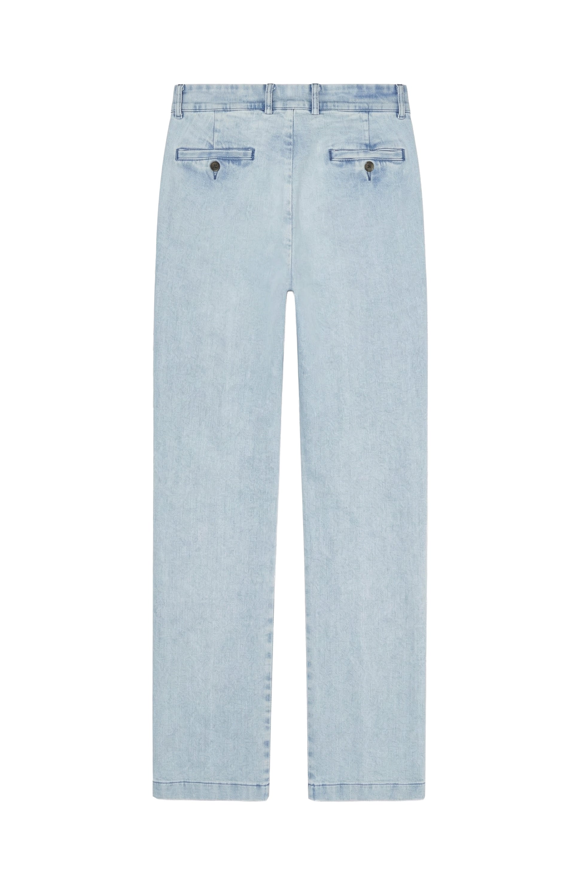 Double-pleated denim trousers - MONTEZEMOLO