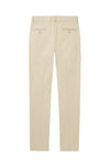 Single pleat stretch cotton trousers - MONTEZEMOLO